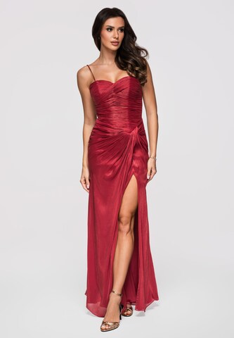 Ombre Abendkleid in Rot