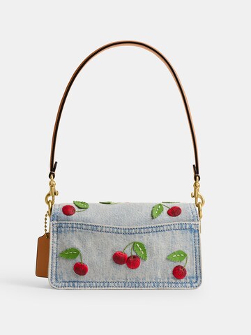 Borsa a spalla di COACH in blu