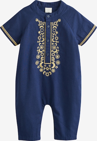 Next - Pijama entero/body en azul: frente