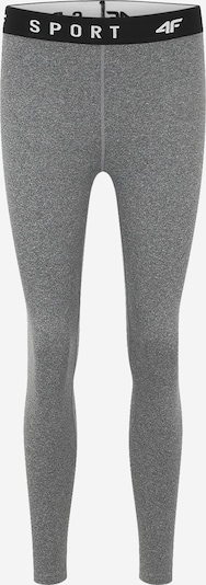 4F Pantalon de sport en gris chiné / noir, Vue avec produit