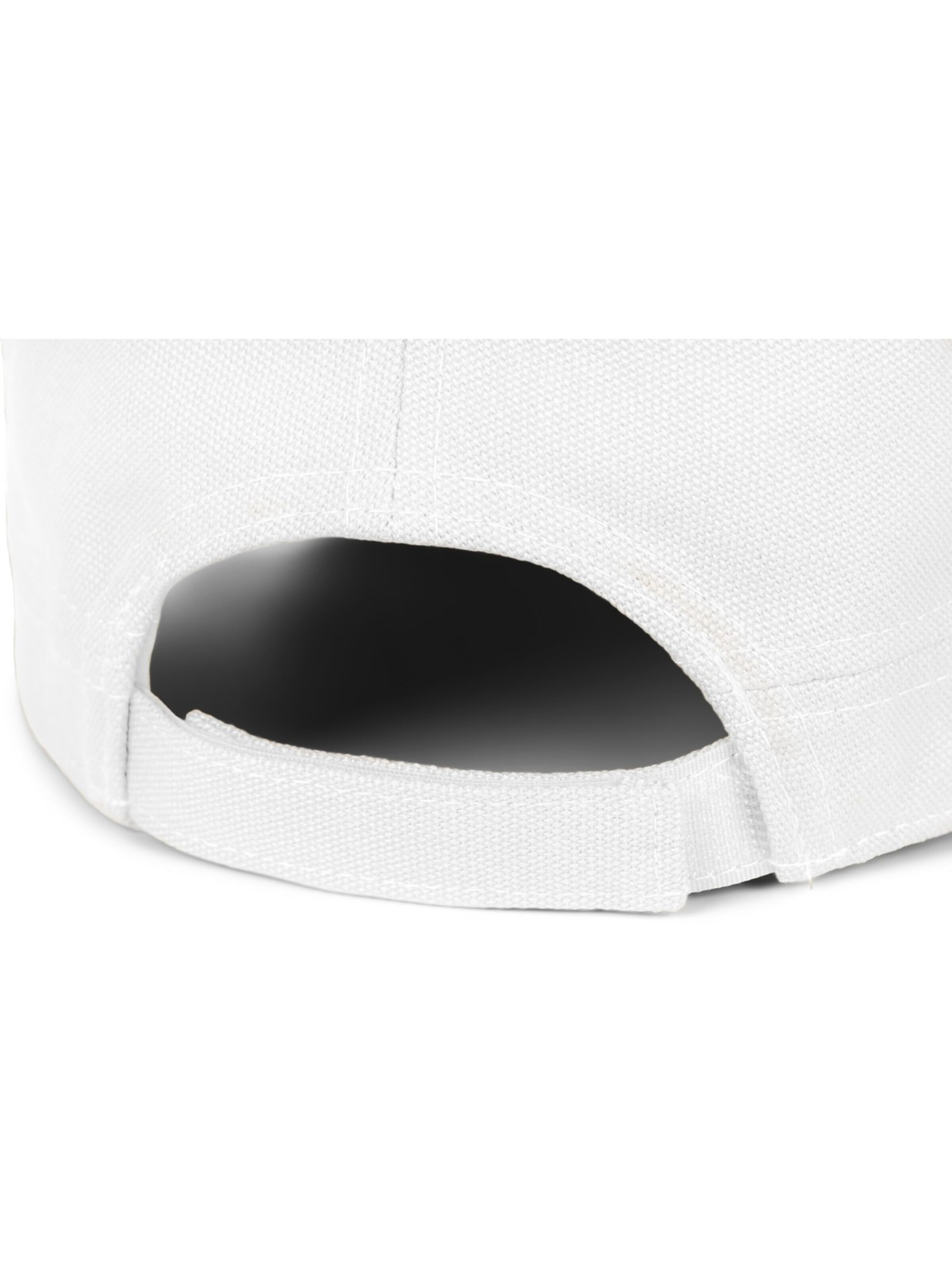 styleBREAKER Cap 'Military Cap Baumwoll Canvas' in White