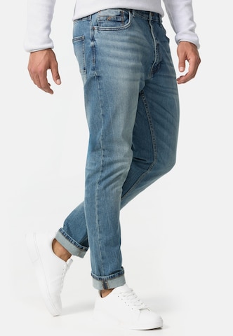 INDICODE JEANS Regular Jeans ' Chammy ' in Blau