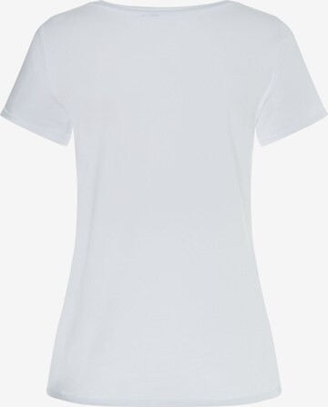 T-shirt MORE & MORE en blanc