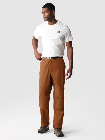 THE NORTH FACE Regular Outdoor trousers 'ROUTESET' in Brown