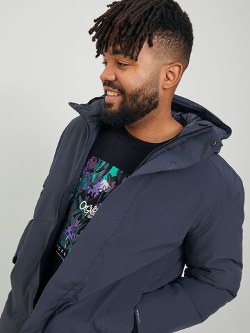 Jack & Jones Plus Jacke in Blau