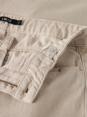 LMTD Wide Leg Jeans in Beige