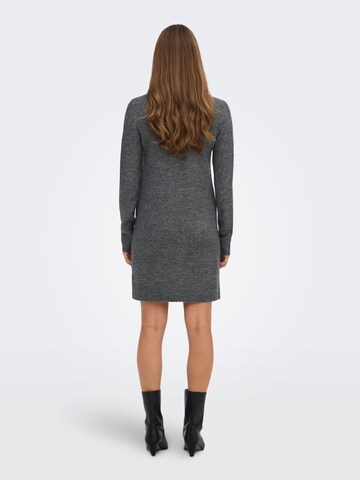 JDY Knitted dress 'JDYELANOR' in Grey