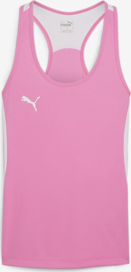 PUMA Sports Top in Lemon / Light pink / White, Item view