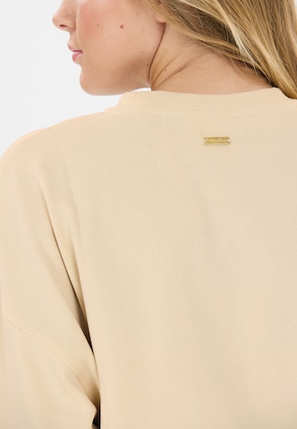Athlecia Sweatshirt 'Crecy' in Beige