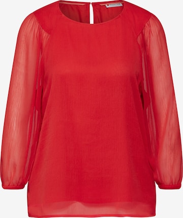 STREET ONE Bluse in Rot: Vorderseite