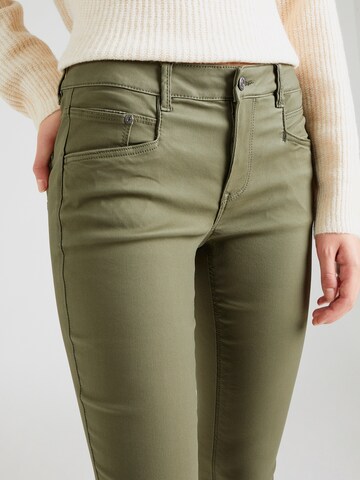 Skinny Jean 'Alexa' TOM TAILOR en vert