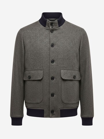 Il Lanificio Winter Jacket in Grey: front