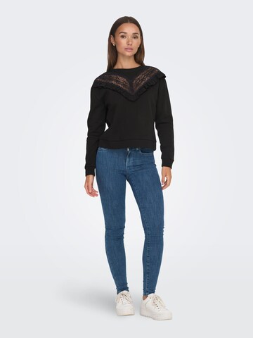 JDYSweater majica 'GINA' - crna boja