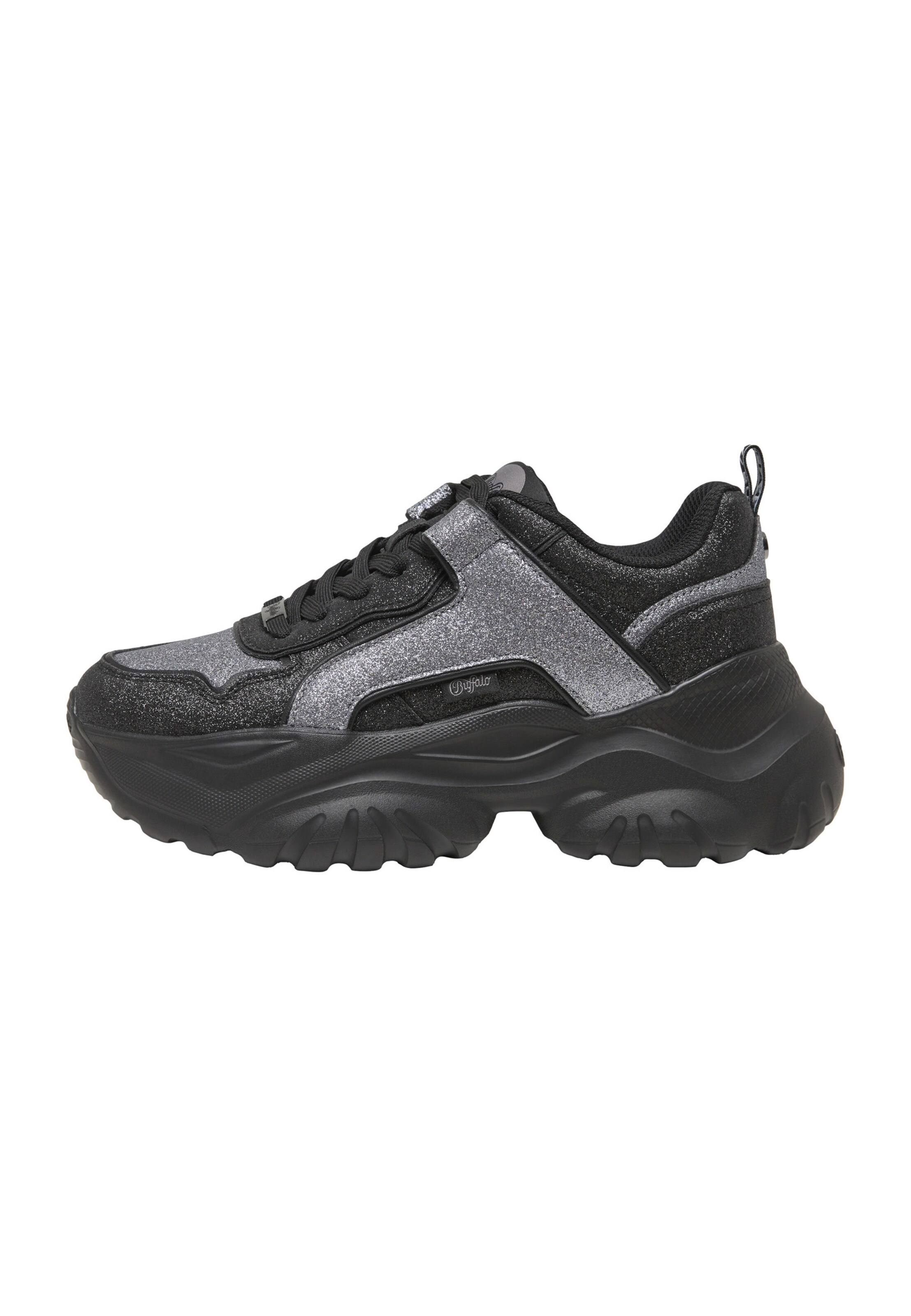 BUFFALO Platform trainers 'Bliss' in 36 in Black / Silver, Item view