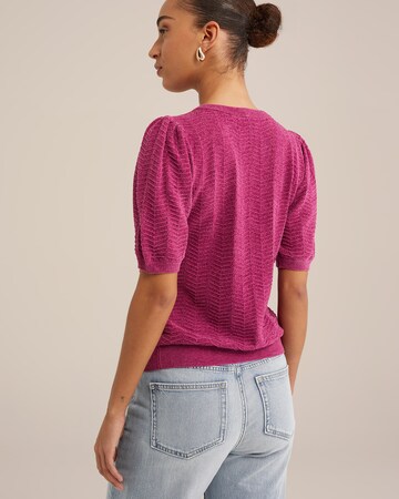 WE Fashion Топ в Лиловый