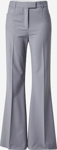 REMAINFlared/zvonoliki kroj Hlače na crtu - siva boja: prednji dio