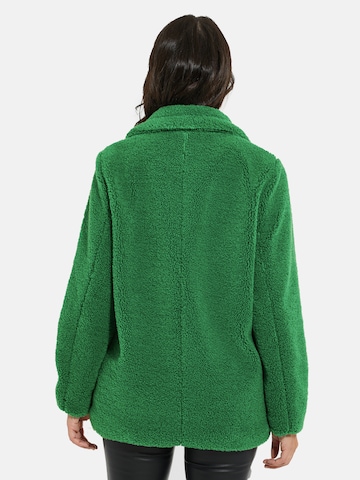 Threadbare Between-Seasons Coat 'Kermie' in Green