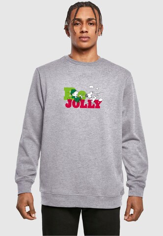 Merchcode Sweatshirt in Grijs: voorkant