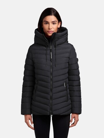 khujo Winterjas ' Pace-YM ' in Zwart: voorkant