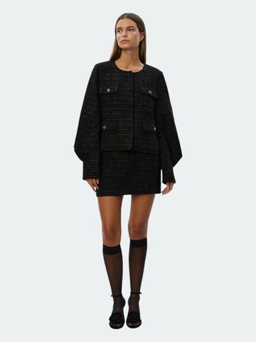 Manteau mi-saison 'CarterSW' Sofie Schnoor en noir : devant