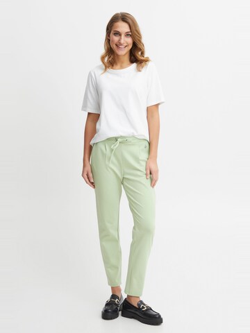 Fransa Tapered Trousers in Green