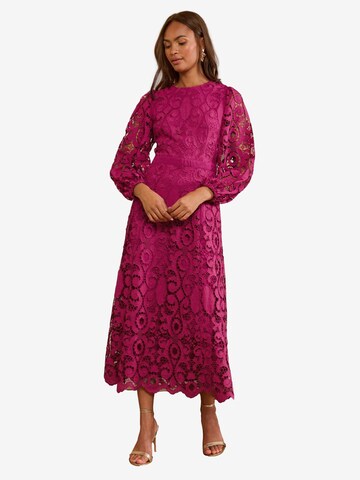 love & roses Kleid in Pink: Vorderseite