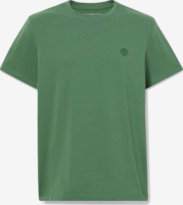 Tricou 'Dun-River' de la TIMBERLAND pe verde: față