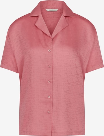 TRIUMPH Pyjamapaita 'Silky Sensuality' värissä vaaleanpunainen: edessä