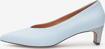 WODEN Pumps 'Mie' i blå: forside