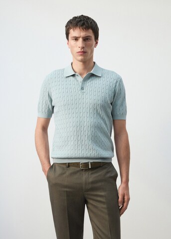 MANGO MAN Shirt 'Muga' in Green: front