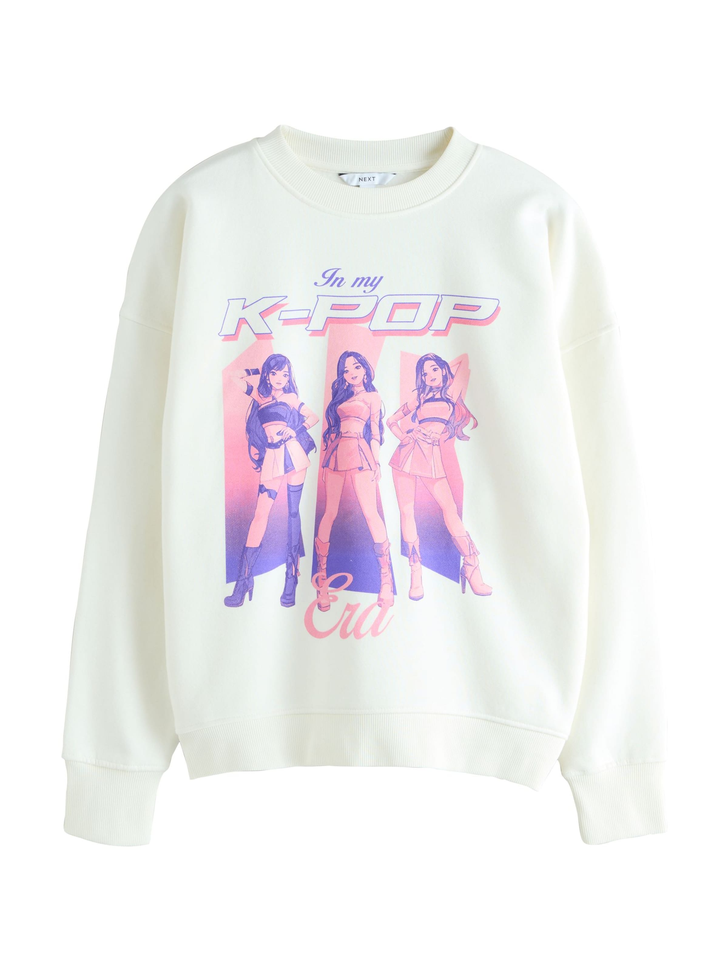 Next - Sudadera en blanco: frente