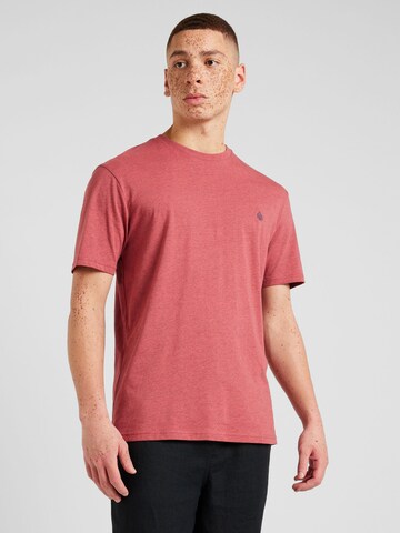 T-Shirt 'RECONSIDER' Springfield en rouge : devant