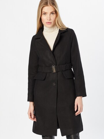 Trendyol Between-seasons coat in Black: front