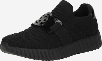 bugatti - Zapatillas sin cordones en negro: frente
