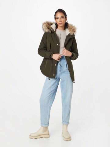 ONLY Winter Parka 'ESTHER' in Green