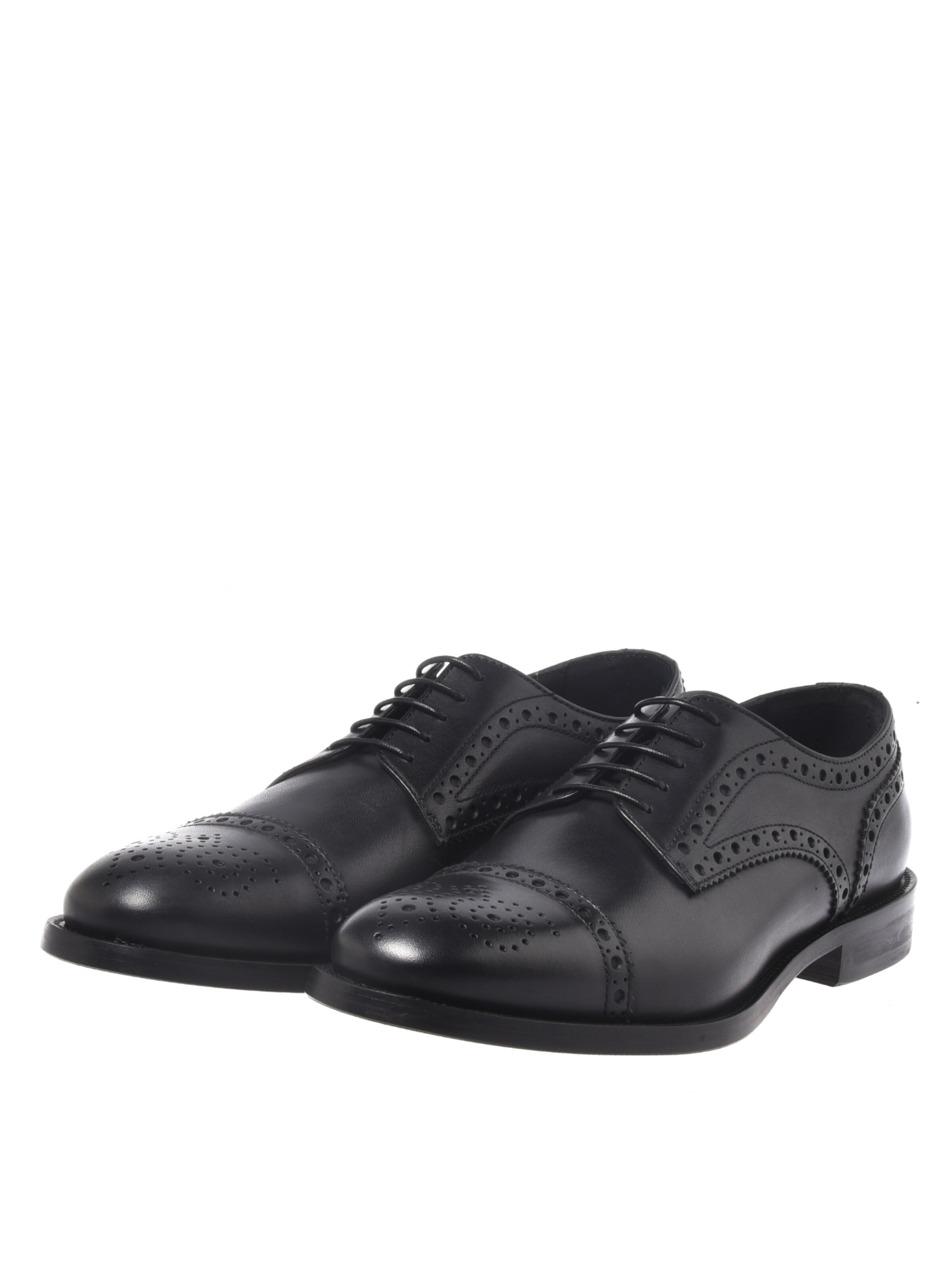 BALDININI Veterschoen in Zwart