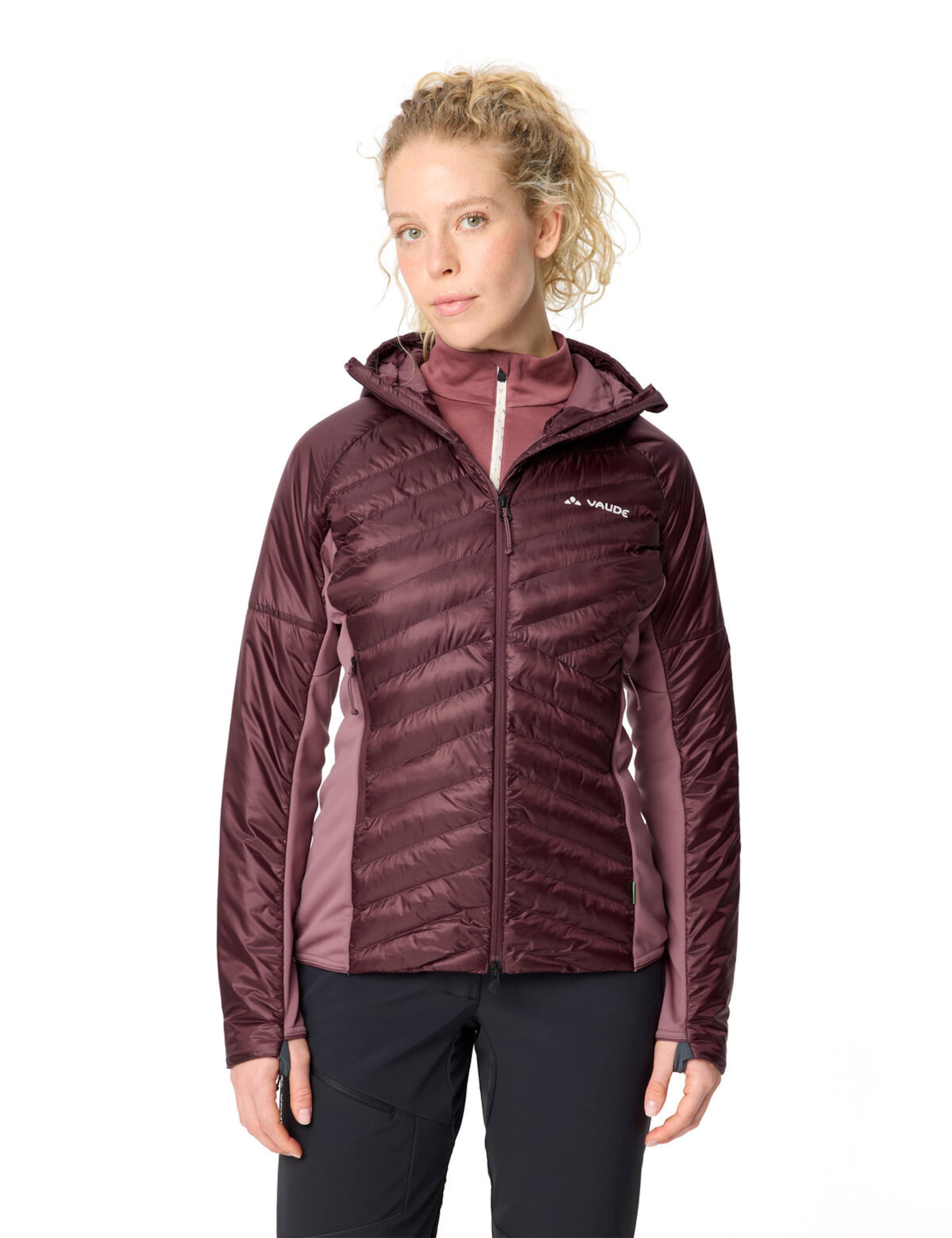 VAUDE Sportjas 'Sesvenna Pro III' in Rood: voorkant