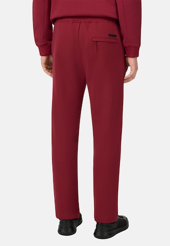 Coupe slim Pantalon Boggi Milano en rouge