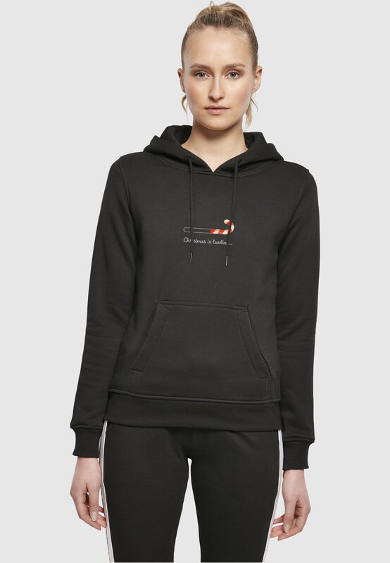Merchcode Sweatshirt 'Christmas Loading' in Black
