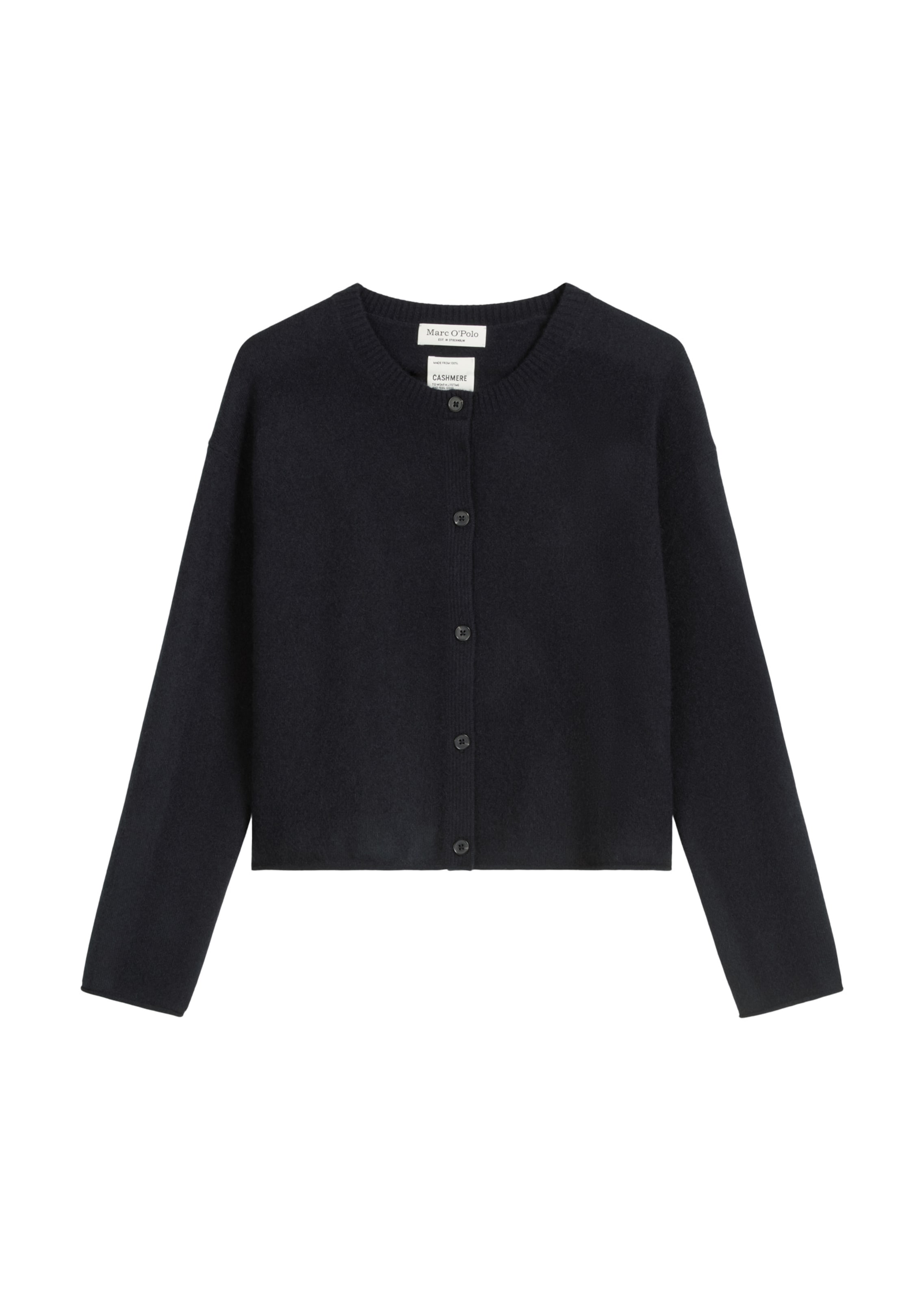 Marc O'Polo Strickjacke in Blau: Vorderseite