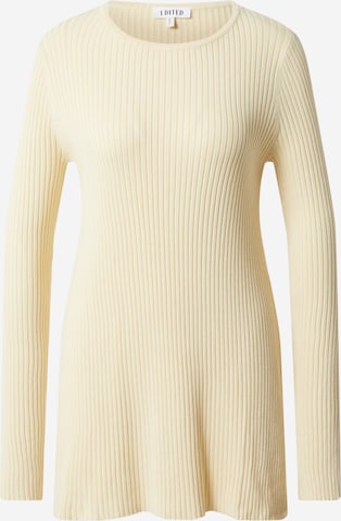EDITED Pullover 'Felka' in Beige: front
