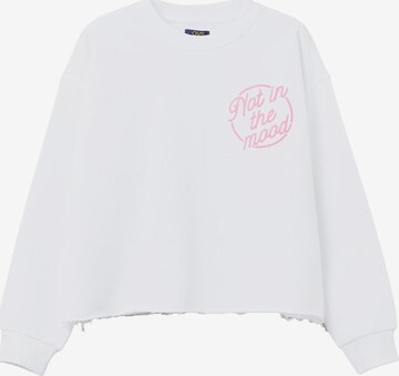 OVS Sweatshirt in White: front