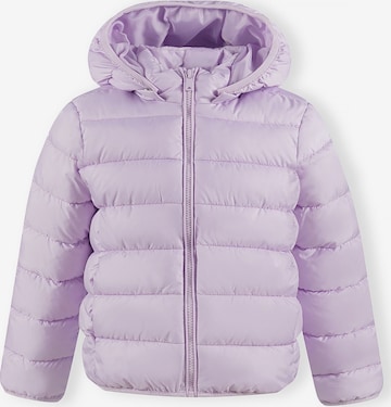 Veste mi-saison MINOTI en violet : devant