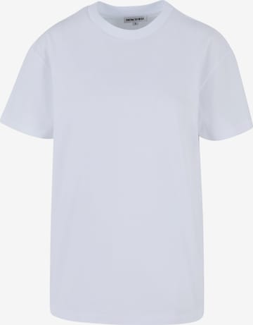 T-Shirt 'W-Blank' 9N1M SENSE en blanc : devant