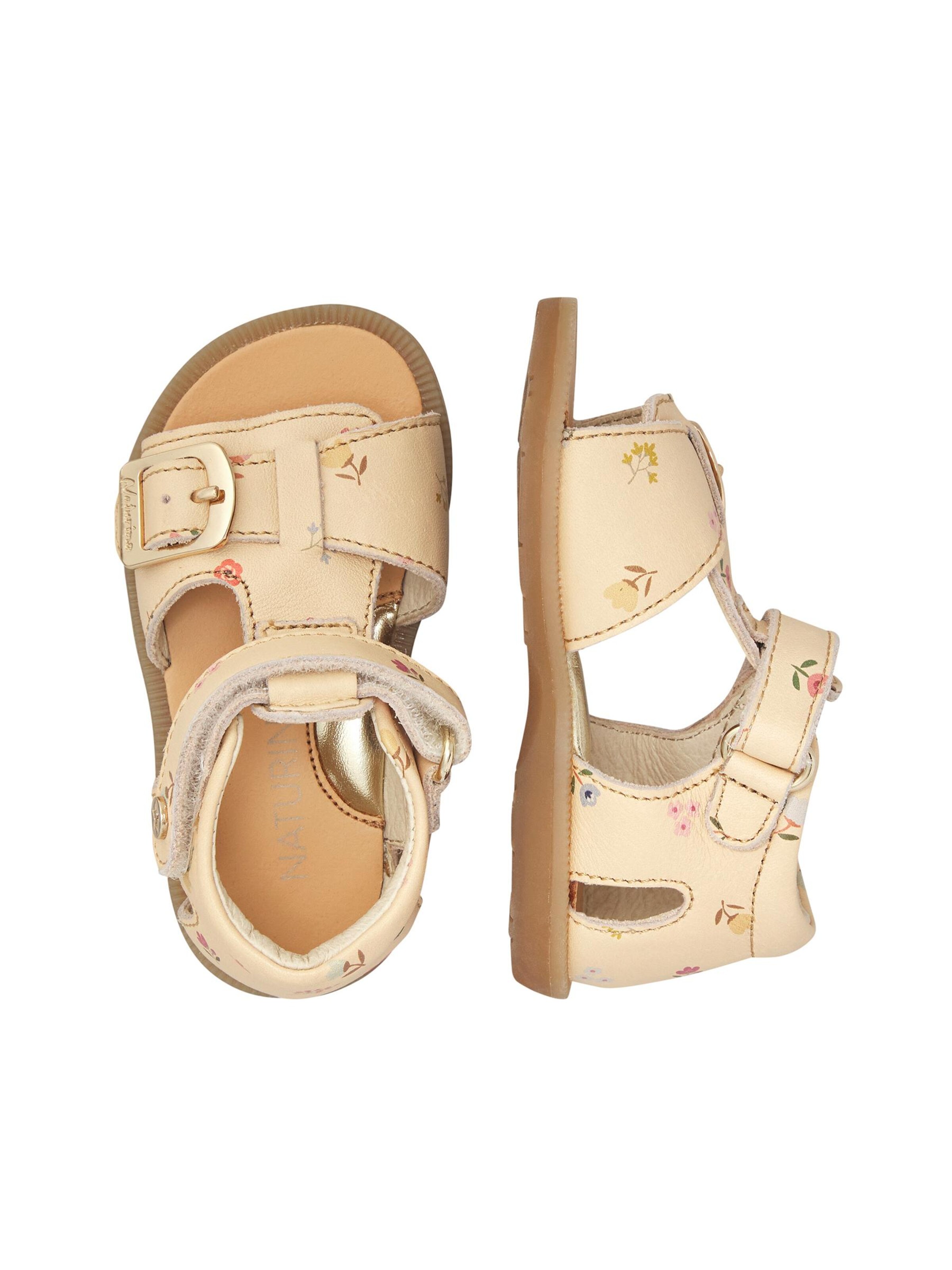 NATURINO Sandal 'Quarzo' in Beige