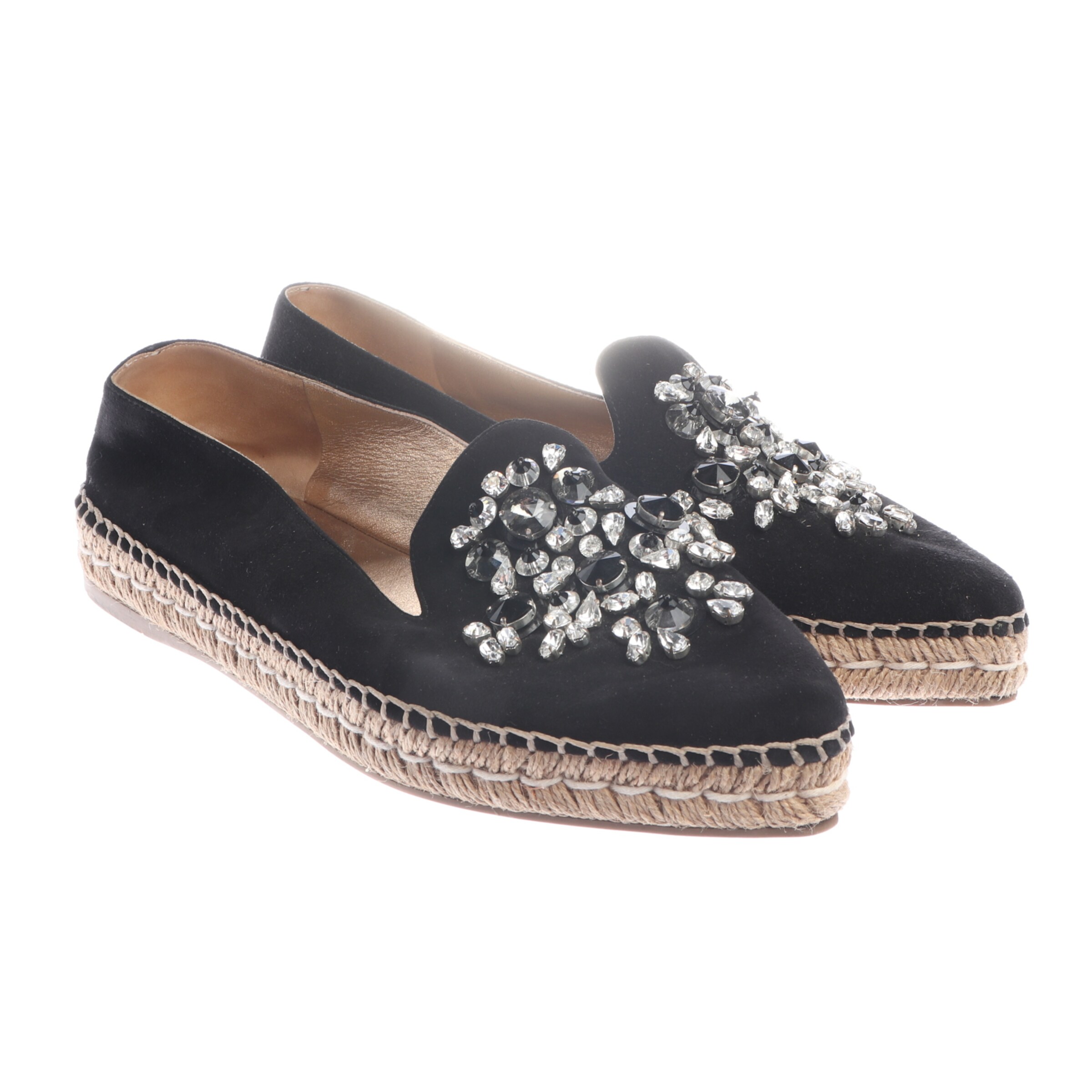 PRADA Flats & Loafers in 39 in Black, Item view