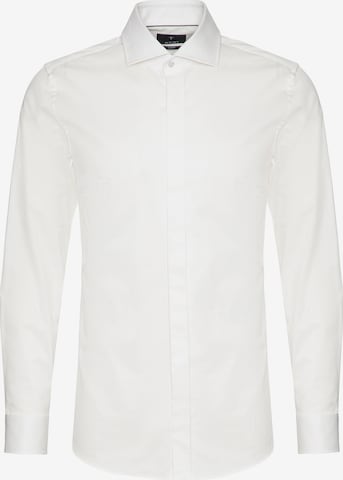 JOOP! Slim fit Button Up Shirt ' Pano1 ' in White: front