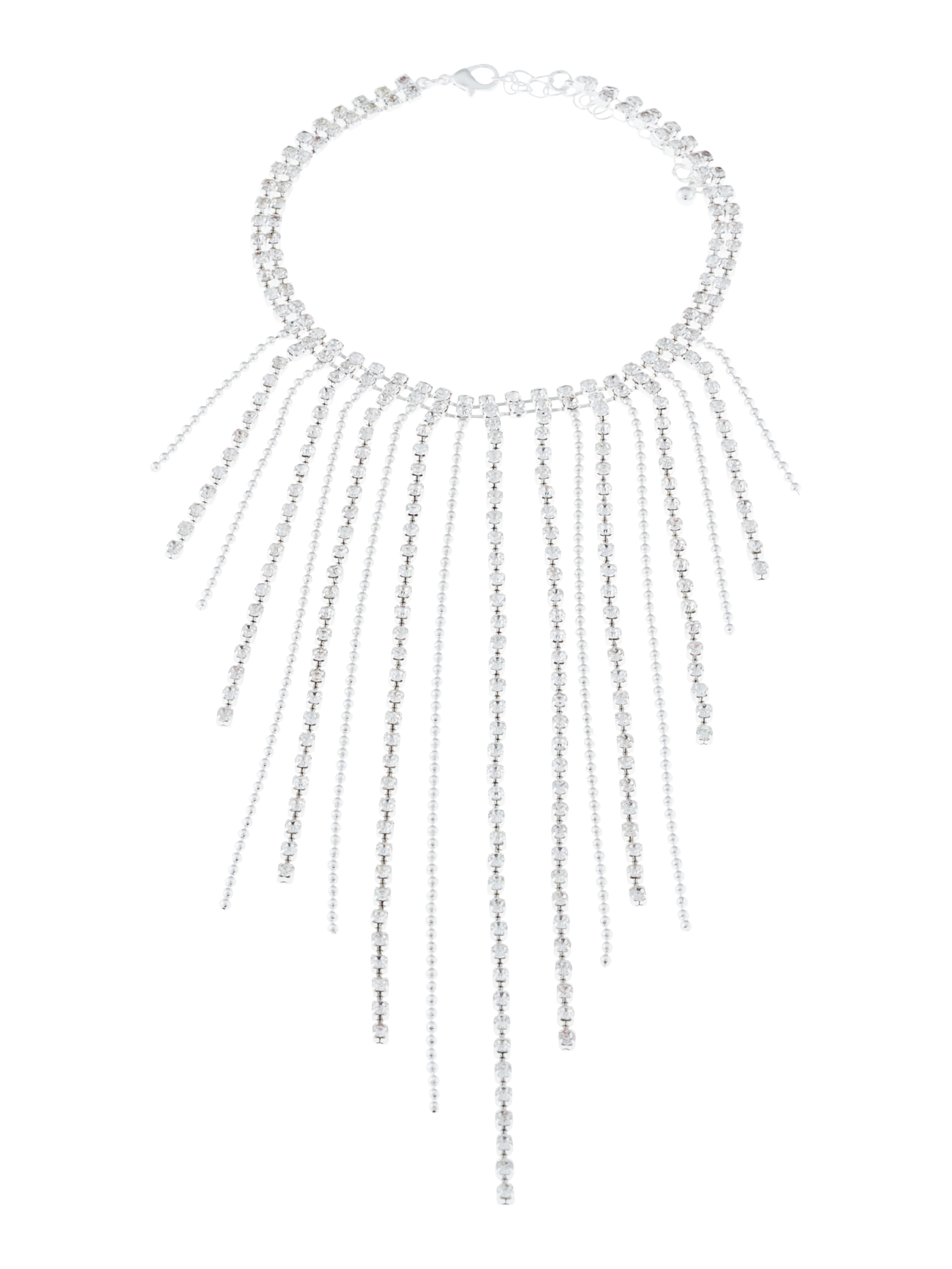 ABOUT YOU Verižica 'KCN-50837' | srebrna barva: sprednja stran