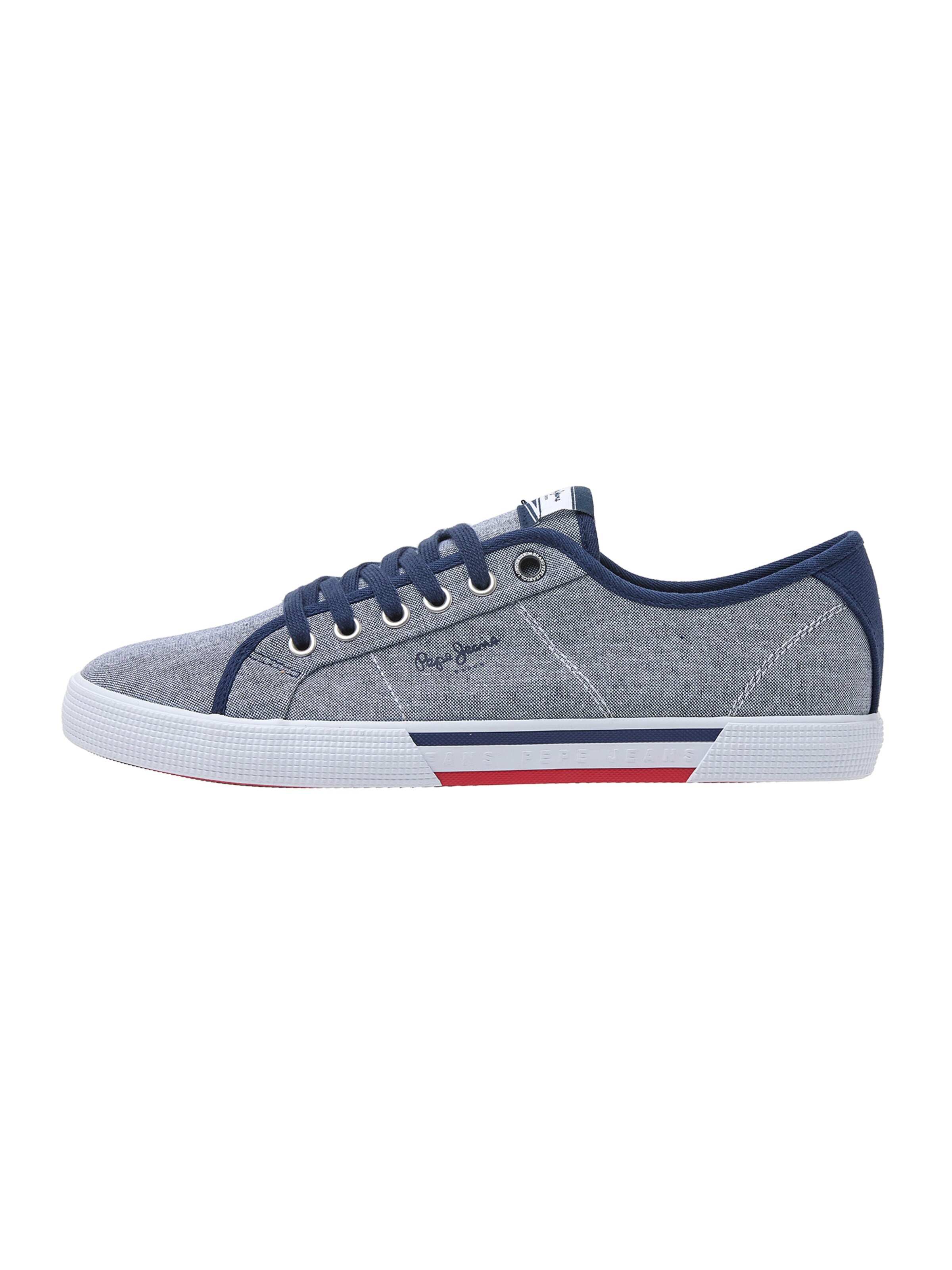 Sneaker bassa 'Brady' di Pepe Jeans in blu: frontale