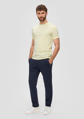 s.Oliver BLACK LABEL T-Shirt in Gelb